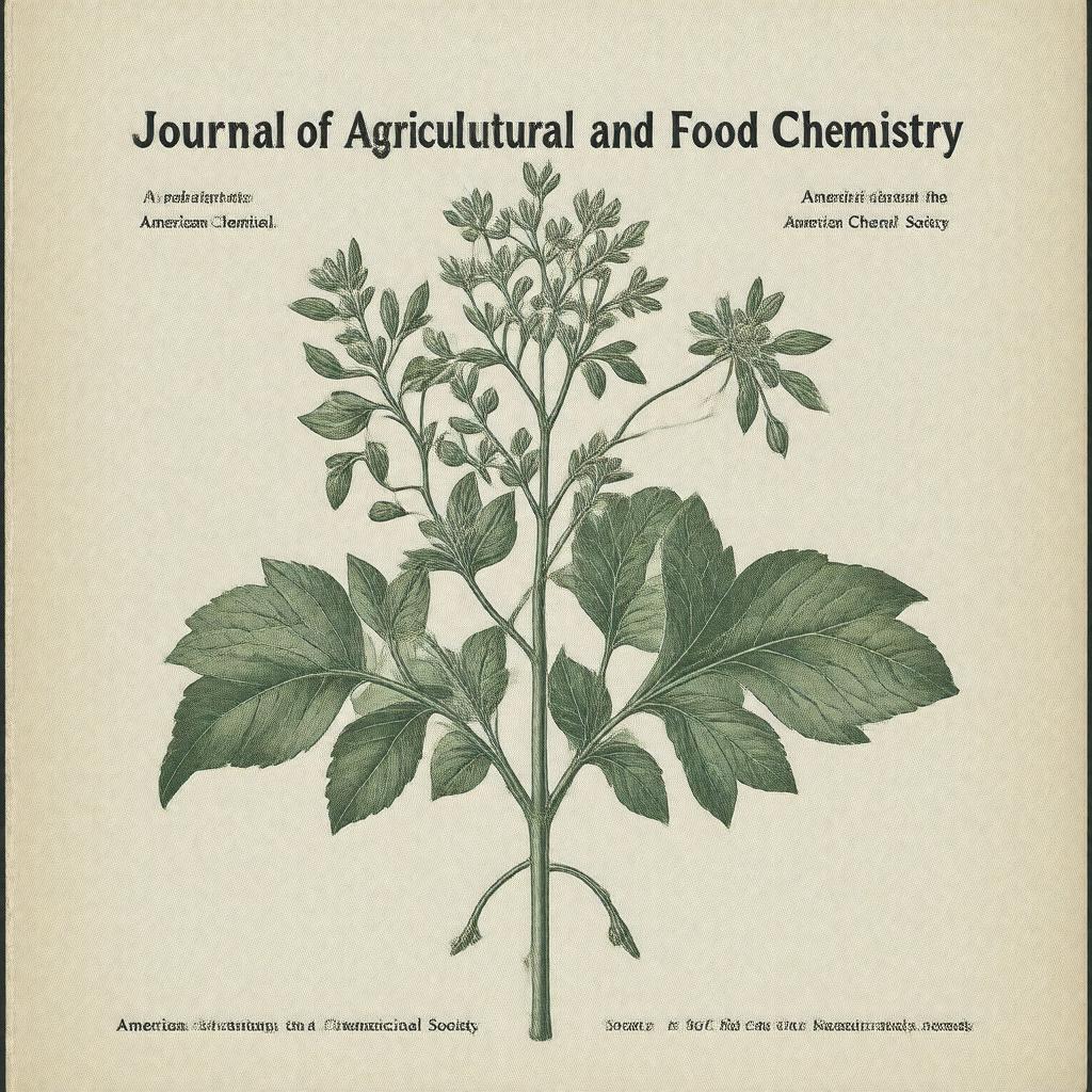 Journal of Agricultural and Food Chemistry